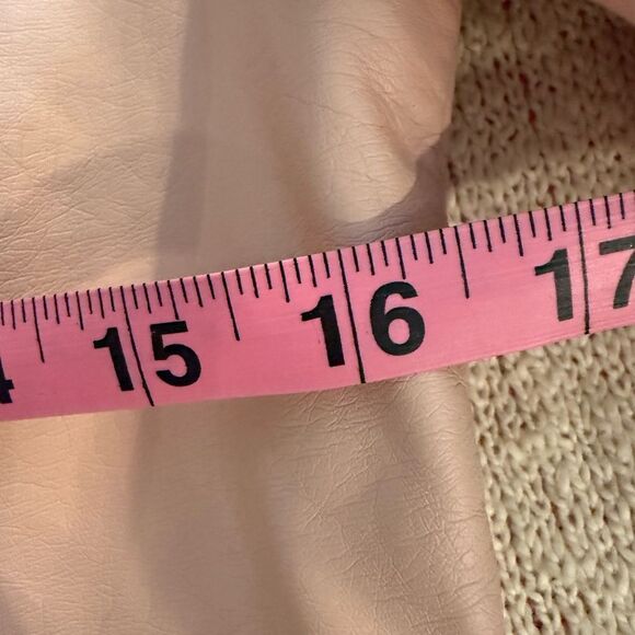 GUESS Women's Pink faux leather size S Jacket - Picture 9 of 11